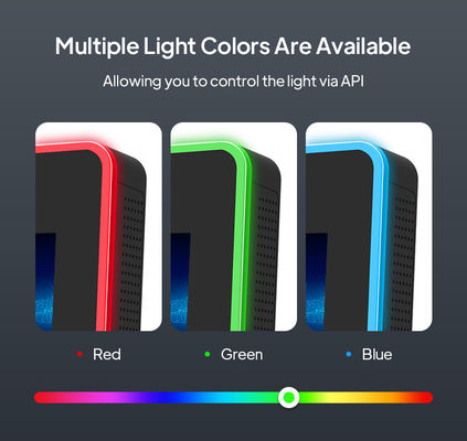 LED লাইট সহ মিটিং রুমের সময়সূচী