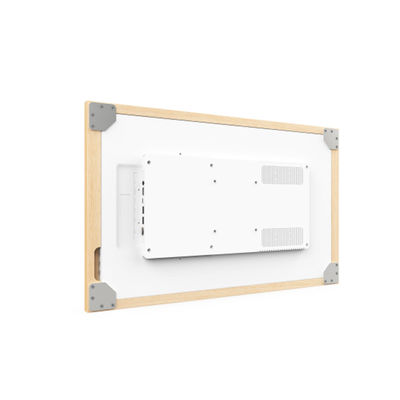 21.5Inch RK3588 Wooden Frame Android 13 Tablet POE NFC Wall Mounted Tablet PC for Advertising Use