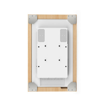 21.5Inch RK3588 Wooden Frame Android 13 Tablet POE NFC Wall Mounted Tablet PC for Advertising Use
