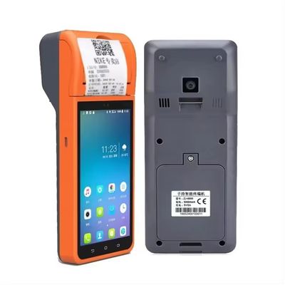 5.5" হ্যান্ডহেল্ড অ্যান্ড্রয়েড POS সিস্টেম ক্যাশ রেজিস্টার মেশিন টাচ স্ক্রিন মোবাইল POS টার্মিনাল ওয়াইফাই ইউএসবি এনএফসি পেমেন্ট খুচরা ব্যবসার জন্য নীল
