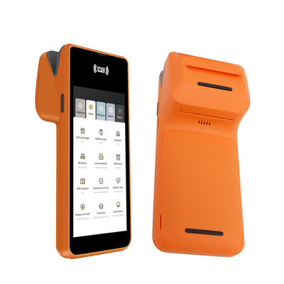 ৫.৪৫ ইঞ্চি অ্যান্ড্রয়েড সিস্টেম মোবাইল পস মেশিন হ্যান্ডহেল্ড স্মার্ট ক্যাশিয়ার টার্মিনাল প্রিন্টার সহ, আউটপুট টাইপ: সাদা-কালো এবং ওয়াইফাই