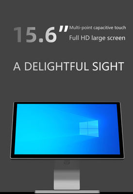 4GB DDR3 মেমরি সহ 15.6 ইঞ্চি রেস্টুরেন্টের জন্য পয়েন্ট অফ সেল (POS) টার্মিনাল, অল-ইন-ওয়ান টাচ POS মেশিন উইন্ডোজ POS সিস্টেম