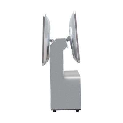 15.6 ইঞ্চি ডুয়াল স্ক্রিন পস ক্যাশ মেশিন আই 3 প্রসেসর 4 + 64 গিগাবাইট খুচরা পস সিস্টেম সুপারমার্কেট পস টার্মিনাল