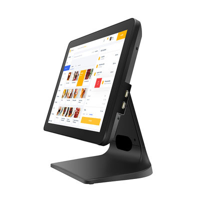 15.6" 8+256GB বৃহৎ মেমরি পজ ক্যাশ রেজিস্টার 1080P উইন্ডোজ10 টাচ স্ক্রিন পজ মেশিন গ্রাহক ডিসপ্লে সহ