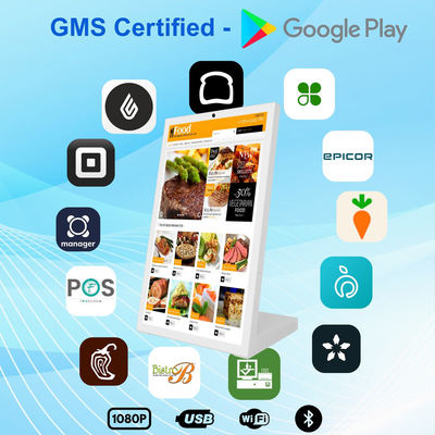 15.6-ইঞ্চি এনএফসি খুচরা ট্যাবলেট রকচিপ কোয়াড কোর এল-আকৃতির অ্যান্ড্রয়েড ট্যাবলেট কম্পিউটার রেস্টুরেন্ট অর্ডারিং