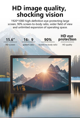 ওয়াল মাউন্ট 15.6 ইঞ্চি 1080p আইপিএস উইন্ডোজ 10 ওএস ট্যাবলেট পিসি POE এনএফসি RJ45 ওয়াই-ফাই টাচ স্ক্রিন ব্যবসা বিজ্ঞাপন dipslay