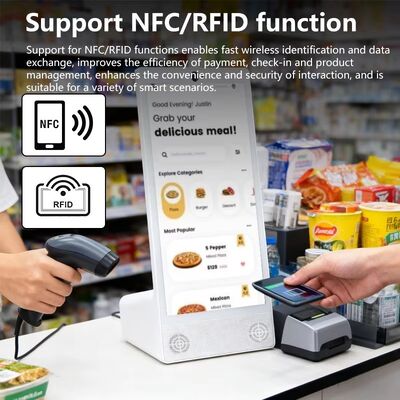 এল টাইপ ডেস্কটপ ১৫.৬ ইঞ্চি ১৯২০x১০৮০ অ্যান্ড্রয়েড ১৫ ট্যাবলেট পিসি Wi-Fi NFC ক্যাপাসিটিভ টাচ স্ক্রিন ১0000mah অক্টা কোর ফাস্ট ফুড অন্যান্য স্পিকার সহ