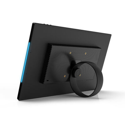 দেয়াল-মাউন্ট করা কনফারেন্স রুম ব্যবহারের জন্য LED লাইট বার সহ 15.6 ইঞ্চি RK3566 কোয়াড কোর অ্যান্ড্রয়েড ট্যাবলেট পিসি