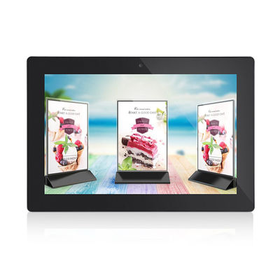 রকচিপ RK3399 10 ইঞ্চি অ্যান্ড্রয়েড 7.0 ট্যাবলেট পিসি ওয়াল মাউন্ট টাচ স্ক্রিন পিসি