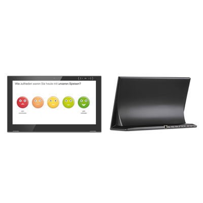 অ্যান্ড্রয়েড 8.1 15.6 " 1.8GHz অল ইন ওয়ান টাচ স্ক্রিন পিসি OEM বিজ্ঞাপন প্লেয়ার