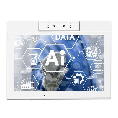 10.1 ইঞ্চি এল আকৃতির RK3566 POE NFC অ্যান্ড্রয়েড 11 ট্যাবলেট পিসি ডেস্কটপ সাদা রেস্তোঁরা অর্ডারিং ট্যাবলেট ডুয়াল ক্যামেরা সহ