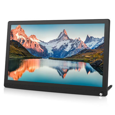 60Hz 15.6 ইঞ্চি ইউএসবি সি পিসি মনিটর / 11 মিমি কম্পিউটার টাচ স্ক্রিন মনিটর