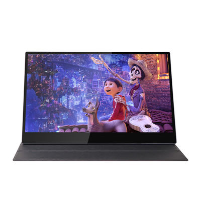 3840x2160 10mm 15.6 ইঞ্চি পোর্টেবল মনিটর টাচ 4k স্ক্রিন ইউএসবি টাইপ সি HDMI