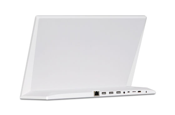 এল আকৃতি 1920x1080 13.3 ইঞ্চি অল ইন ওয়ান অ্যান্ড্রয়েড ট্যাবলেট টাচস্ক্রিন ওয়াইফাই আরজে 45 সহ