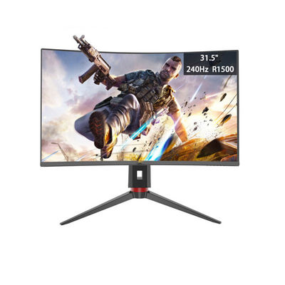 বাঁকা FHD 240Hz 32 ইঞ্চি হপস্টার মনিটর Gsync 1ms 100% SRGB