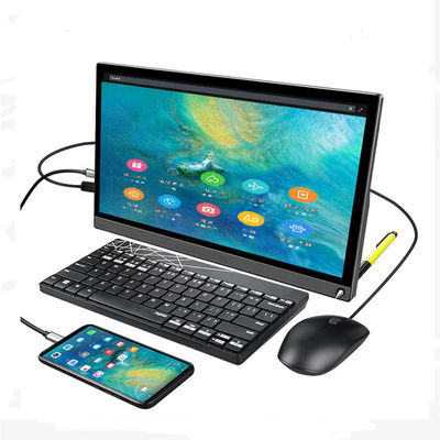 1920x1080 আইপিএস 350cd/m2 পোর্টেবল টাচস্ক্রিন মনিটর 13.3 ইঞ্চি PS4 এর জন্য