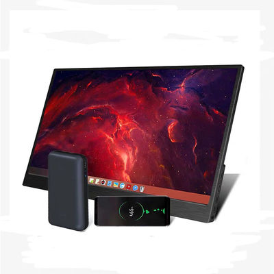 1920x1080 আইপিএস 350cd/m2 পোর্টেবল টাচস্ক্রিন মনিটর 13.3 ইঞ্চি PS4 এর জন্য