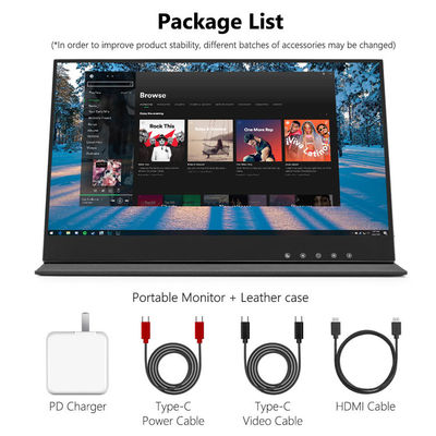 হোপস্টার ১৫.৬-ইঞ্চি আল্ট্রা-স্লিম ফুল এইচডি আইপিএস টাচ স্ক্রিন মনিটর বাণিজ্যিক ও শিল্প ব্যবহারের জন্য