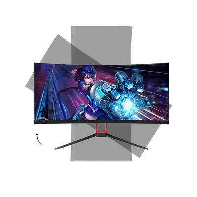 30 "ফুল এইচডি 1920x1080 4 এমএস 75Hz বাঁকা পিসি গেমিং মনিটর ফ্রেমহীন