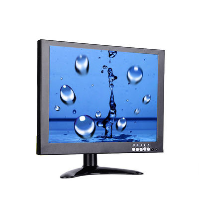 24VDC 10 ইঞ্চি এলসিডি কার মনিটর 300cd/m2 HDMI ইউএসবি ভিজিএ এইচডি রেজোলিউশন এলসিডি ডিসপ্লে
