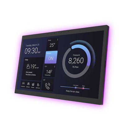 গুণ  Oem Odm Smart Home 10.1Inch RK3288 Tablet Wall Mount Nfc Poe Android Tablet With Led Light কারখানা