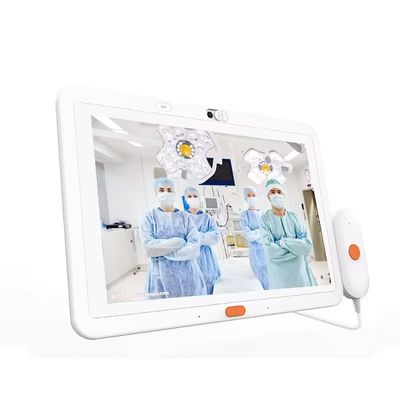 গুণ  wall mount 13.3 inch 1080p health care wifi SIM card solt android tablet pc Nurse Call System for hospital কারখানা
