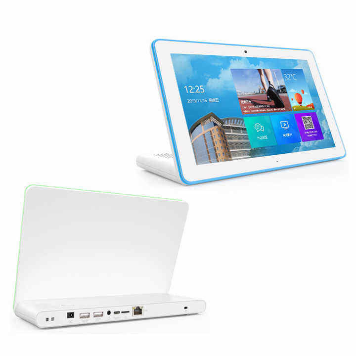 RK3399 প্রসেসর 10.1-ইঞ্চি রেস্তোঁরা ট্যাবলেট POE এনএফসি 5 এমপি ক্যামেরা অ্যান্ড্রয়েড সিস্টেম সহ