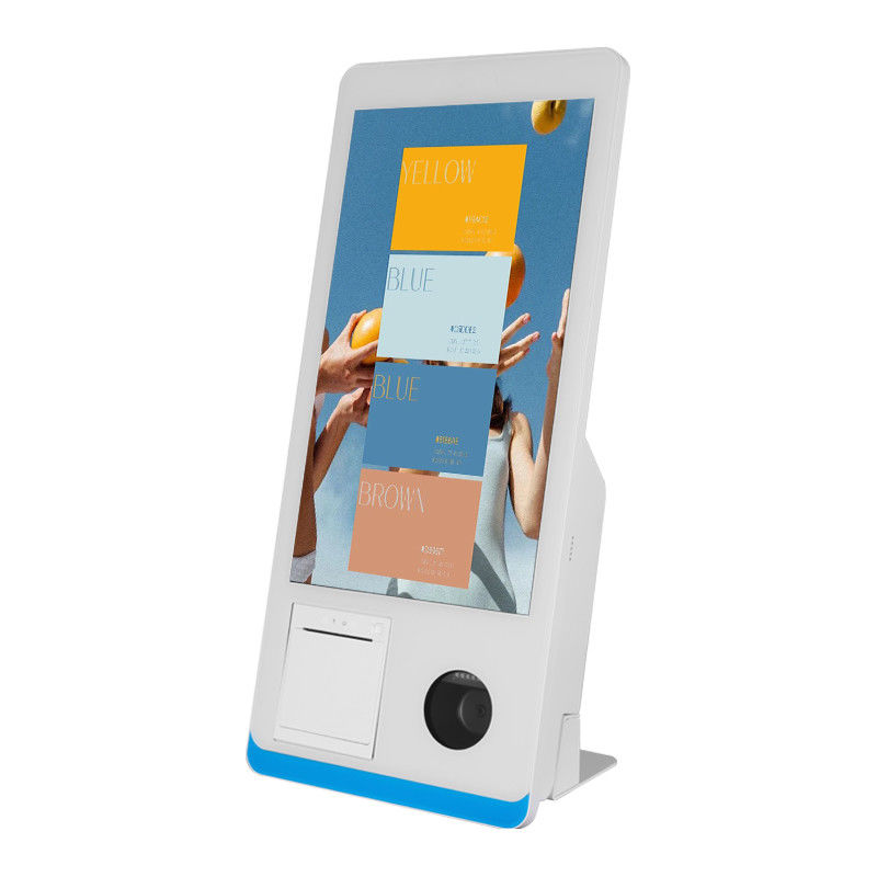 15.6 ইঞ্চি সিই ROHS সার্টিফাইড ইনডোর পেমেন্ট কিওস্ক পিওএস টার্মিনাল এসডিকে ফাংশন এবং প্রিন্টারের সাথে