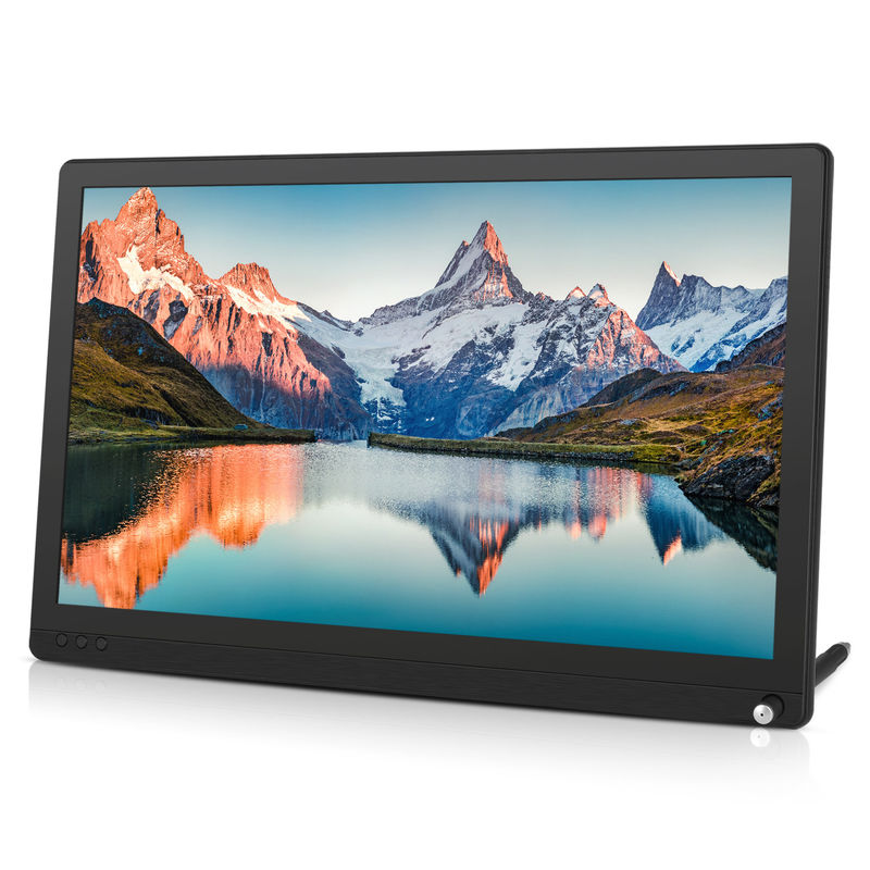 60Hz 15.6 ইঞ্চি ইউএসবি সি পিসি মনিটর / 11 মিমি কম্পিউটার টাচ স্ক্রিন মনিটর
