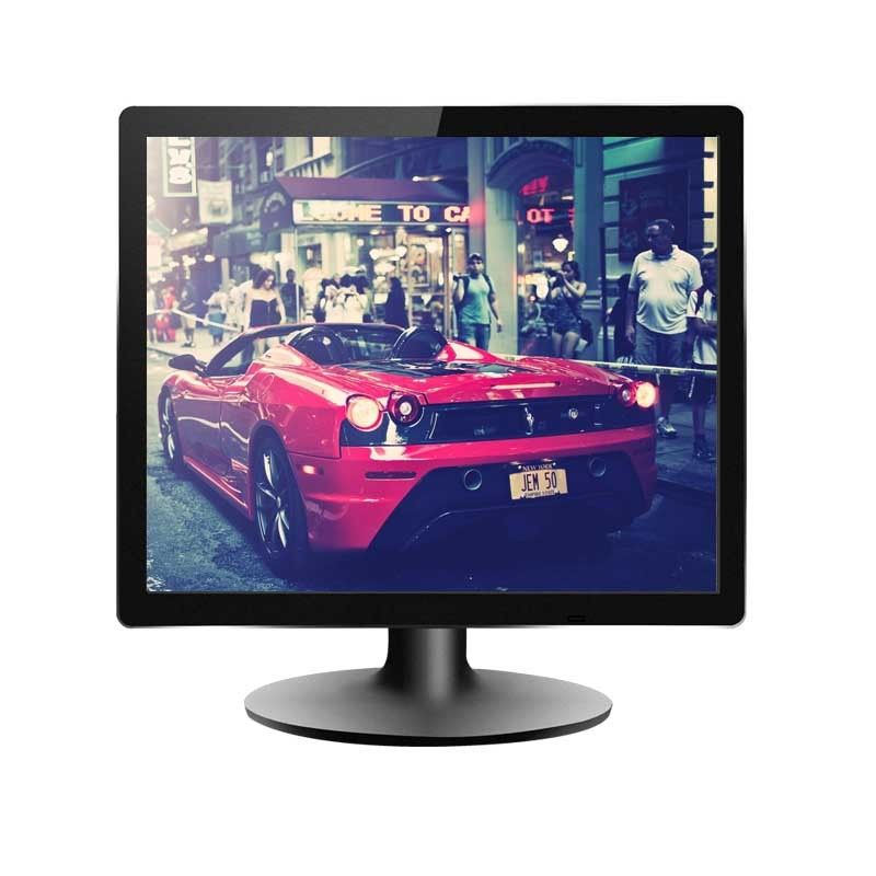স্কয়ার 250cd/M2 19 ইঞ্চি LED মনিটর, 1280x1024 LED কম্পিউটার ডিসপ্লে