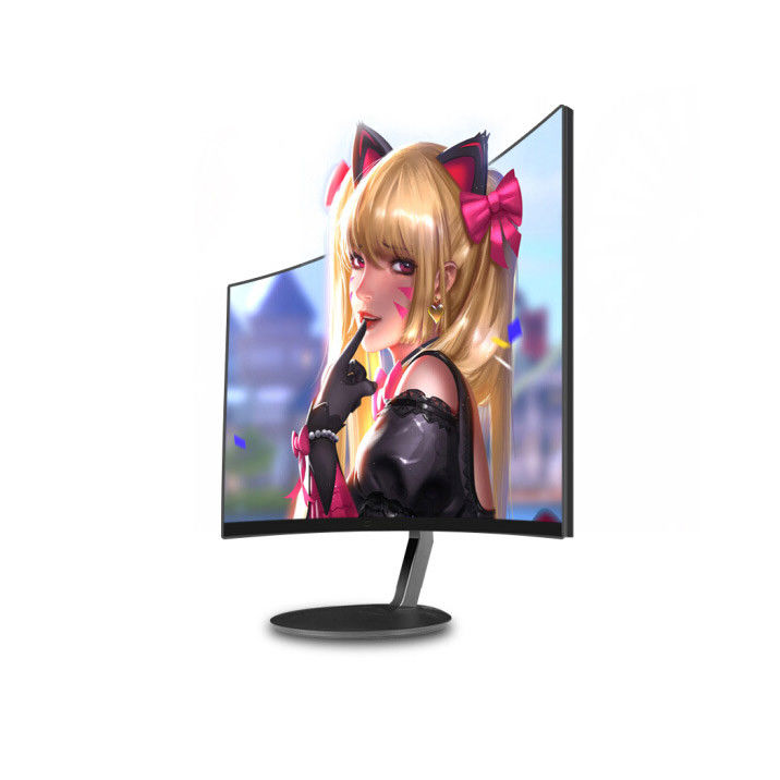 আইপিএস 1920x1080p এলসিডি কম্পিউটার মনিটর 23.6 "60Hz ডেস্কটপ কম্পিউটার মনিটর