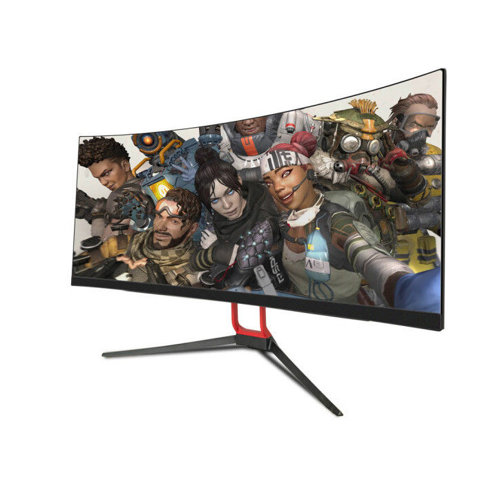 30 "ফুল এইচডি 1920x1080 4 এমএস 75Hz বাঁকা পিসি গেমিং মনিটর ফ্রেমহীন