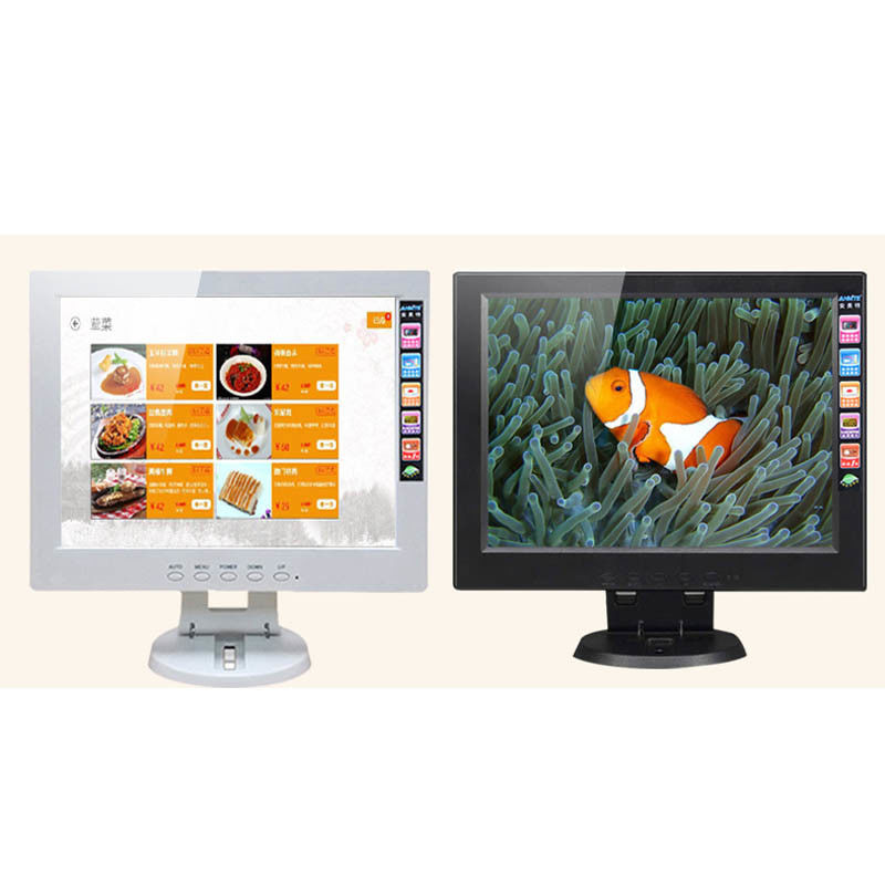 10.4 ইঞ্চি 1024 * 768 এলসিডি কম্পিউটার মনিটর HDMI পোর্ট ওয়াল মাউন্ট টাইপ