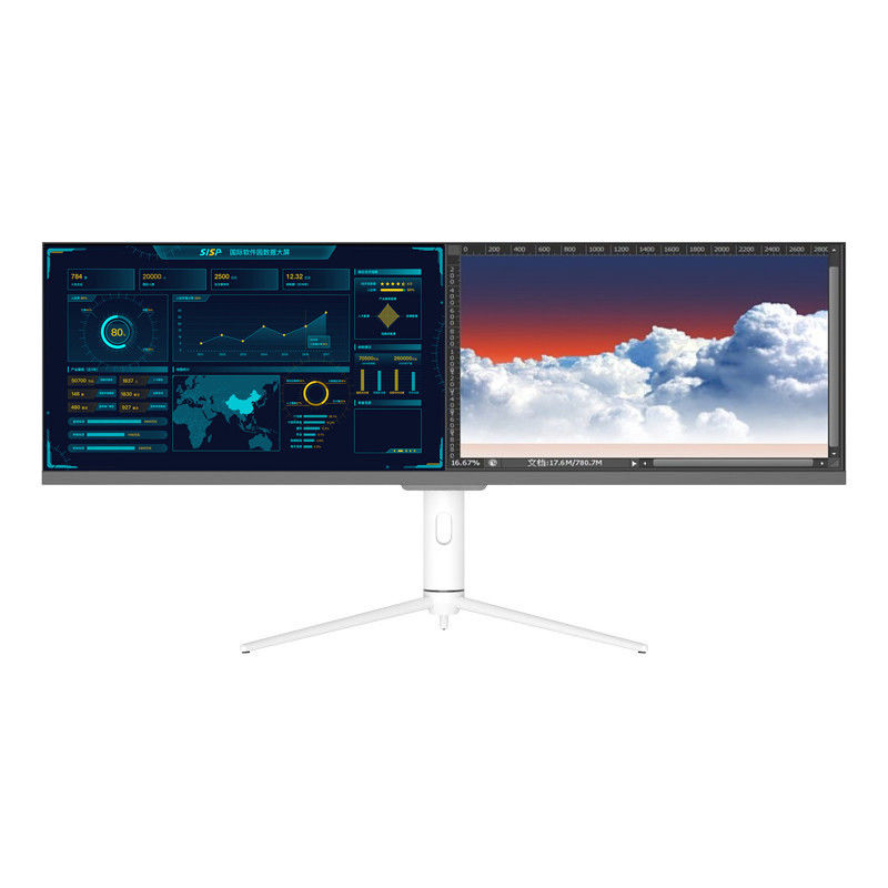 120hz 43.8 ইঞ্চি 4K কম্পিউটার গেমিং মনিটর 1MS ফ্রি সিঙ্ক জি সিঙ্ক